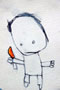Other Boy with Orange Knife